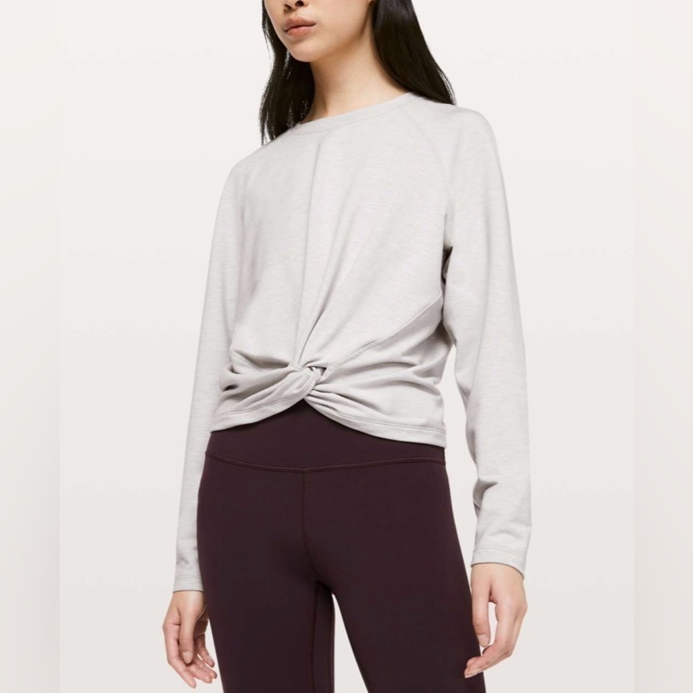 Lululemon Tuck & Gather Pullover Size 10​​​​​​